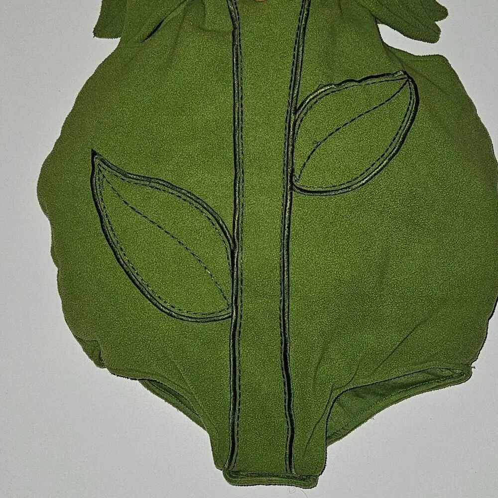 TCP Children's Place Halloween Costume 12-18 Months Green Plant Stem Peapod?